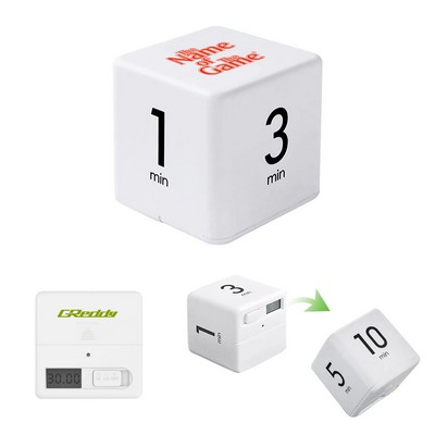 Cube Pomodoro Timer - 1/3/5/10 Mins