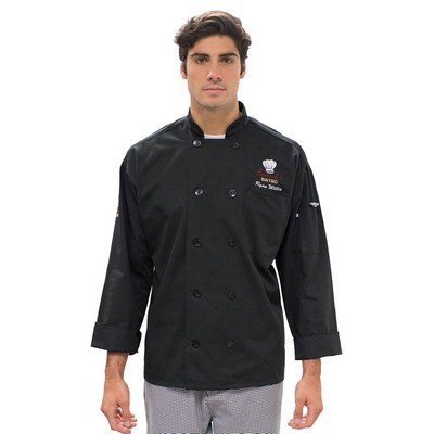 Edwards Industries - Unisex Long Sleeve Mesh Back Chef Coat