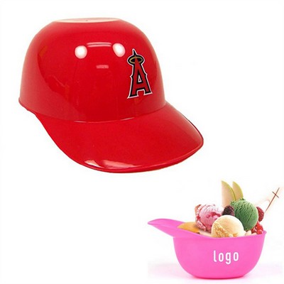 Baseball Helmet Ice Cream Bowl