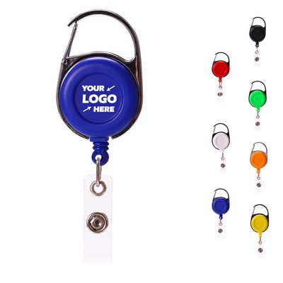 Carabiner Badge Holder