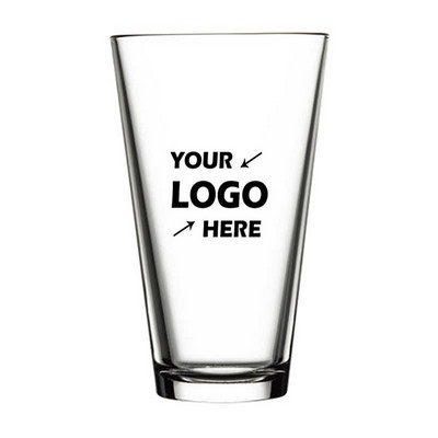 16 Oz Transparent Beer Glass