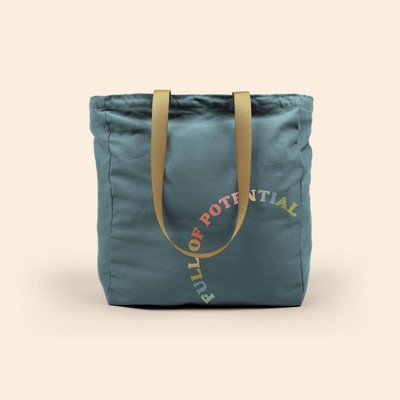 All That Grocery Tote - 4CP Pigment Dyed Canvas