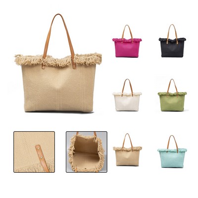 Large Capacity Canvas Tote Bag