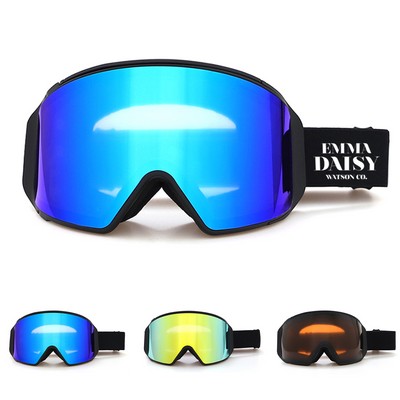 Double Layered Large Ski Goggle