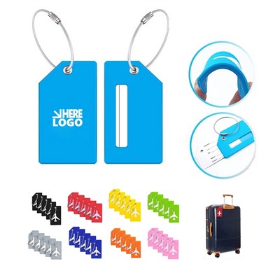 Silicone Luggage ID Tag