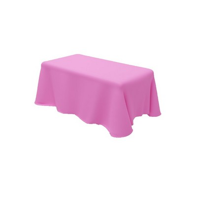 6ft Solid Color Table Throw. No graphics (Blank)