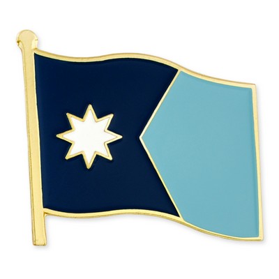 Minnesota State Flag Pin