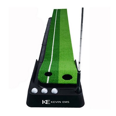 98.5Inch Golf Putting Green Mat Set