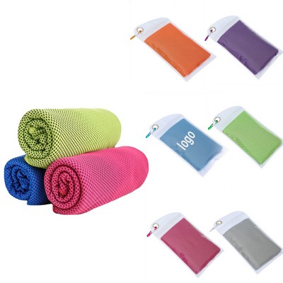 Quickly Dry Sport Towel With PVC Pouch