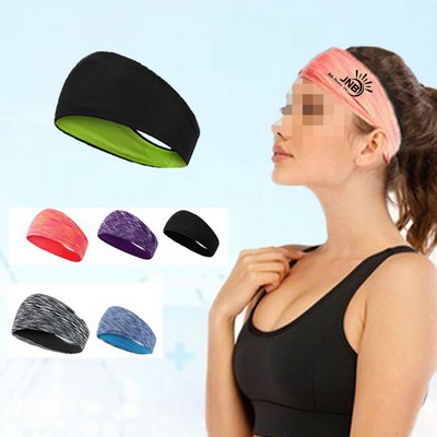 Double Stitching Yoga Headband