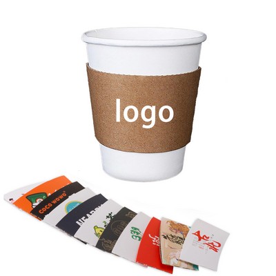 Coffee Paper Cup Sleeves