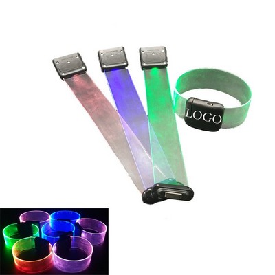 Custom Fashion Assorted Color LED Flashing Bracelett