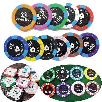 Professional Clay Poker Chips