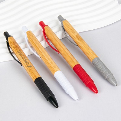 Bamboo Ballpoint Pen Eco Friendly Pen Sustainable Writing Bamboo Pen