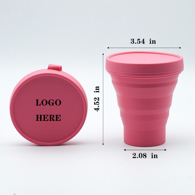 11 Oz. Stadium Portable Folding Silicone Cup