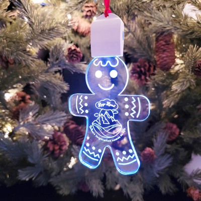 2.75" - Customizable Illuminated Acrylic Ornaments