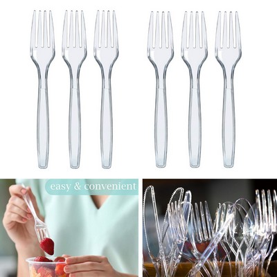 Clear Plastic Fork