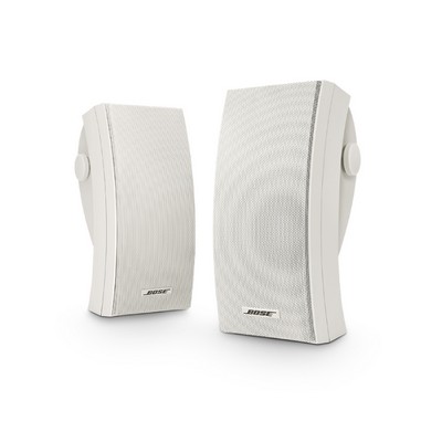 Bose - 251 Environmental Speaker System With Brackets - White