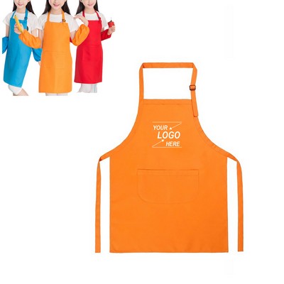 Children's Apron with Pocket