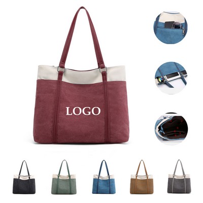 15.6 Inch Women Laptop Tote Bag for Work