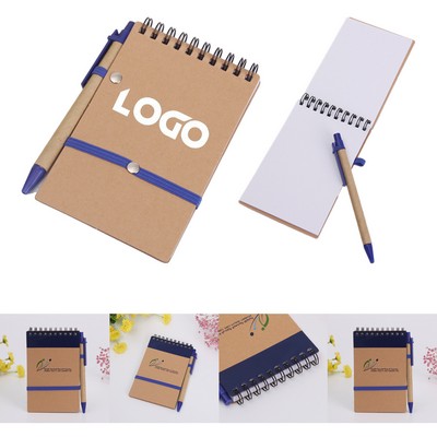 Recyclable Spiral Small Notebooks