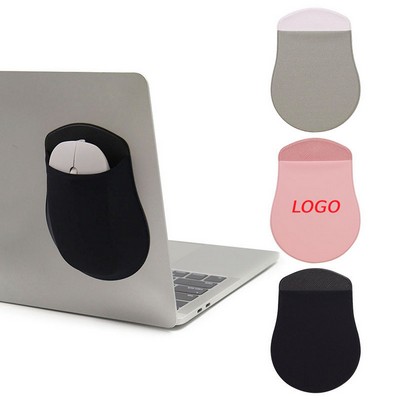 Self-Adhesive Computer Mouse Pad Storage Bag