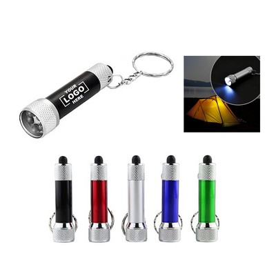 3 Pack LED Mini Aluminum Keychain Flashlights