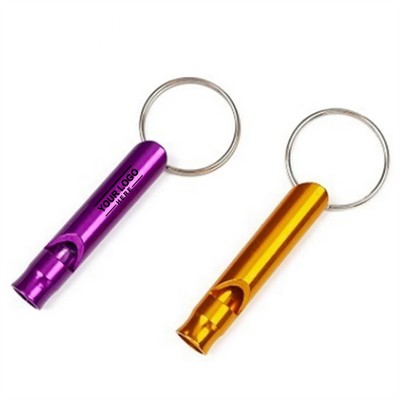 Camping Loud Whistle Keychain - Essential Survival Tool