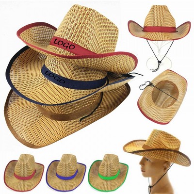 Cowboy Straw Hat