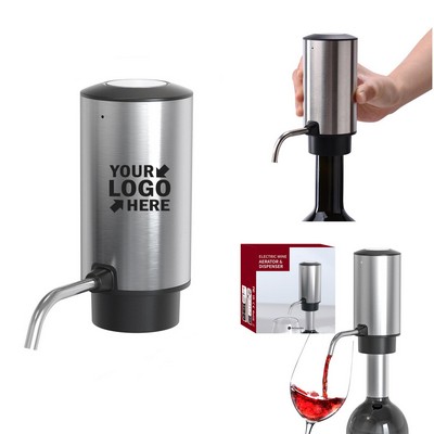 Rechargeable Wine Aerator Pourer