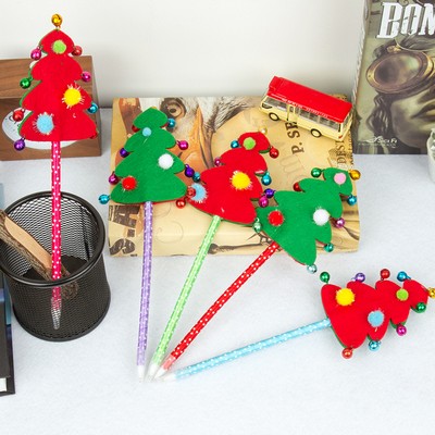 Christmas Tree Bell Ballpoint Pen - Fun Holiday Gift For Kids