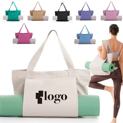 Yoga Mats Bags Carrier Carryall Canvas Tote