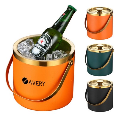 Stainless Steel Ice Bucket w/ Lid