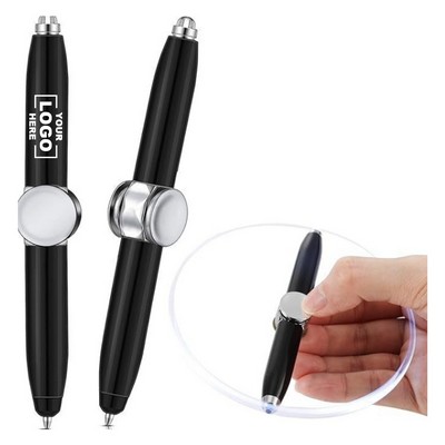 LED Light Fidget Spinner Pen