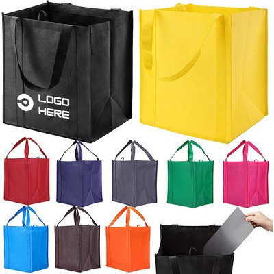 Reusable Reinforced Handle Grocery Bags