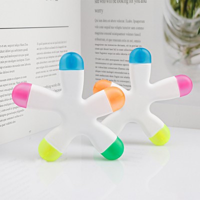 Five-Color Human Highlighter with Logo