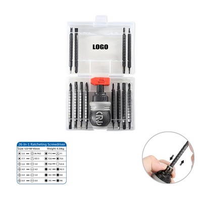 26-in-1 Multifunction Screwdriver Set