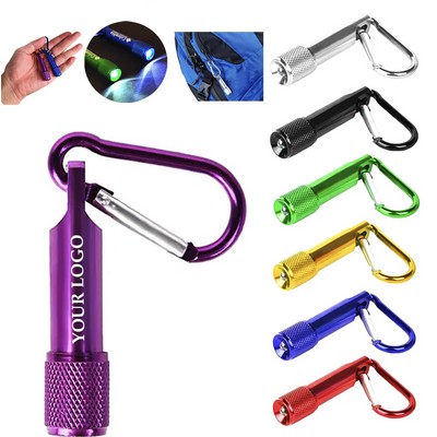 Mini Flash Light With Carabiner