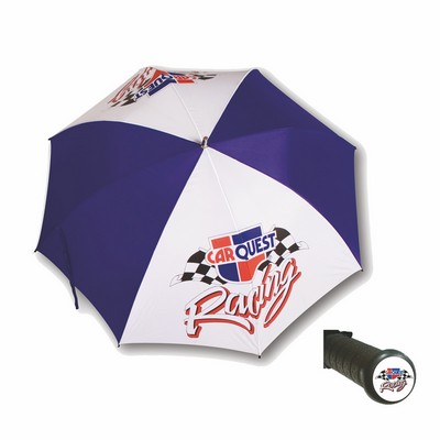 Wide Panel Logo Canopy Design Photobrella