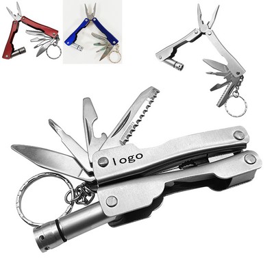 Foldable Multi-Tools Pliers With Flashlight