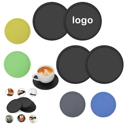 Circular Silicone Coaster