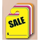 Fluorescent Mirror Hang Tags (Sale-Hook Style)