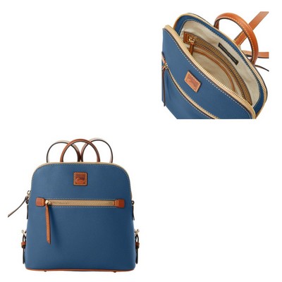 Dooney & Bourke Blue Pebble Grain Backpack