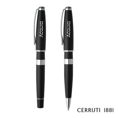 Cerruti 1881® Bicolore Ballpoint & Rollerball Pen Gift Set