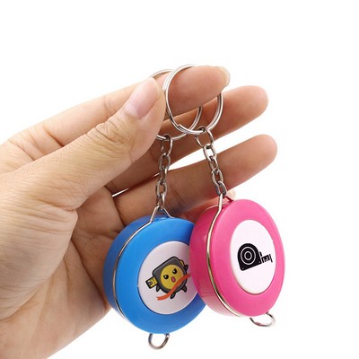 Mini Tape Measure Keychain