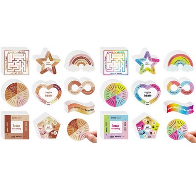 Custom Anxiety Sensory Stickers Anxiety Textured Stickers Fidget Stickers