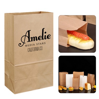 Recycled Kraft Paper Bread Bag