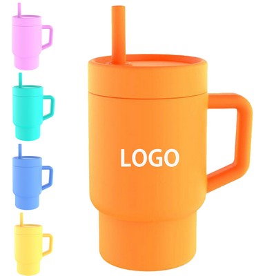 Food Grade Silicone Baby Sippy Cup