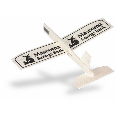 8" Balsa Wood Glider | MESSAGE PACK