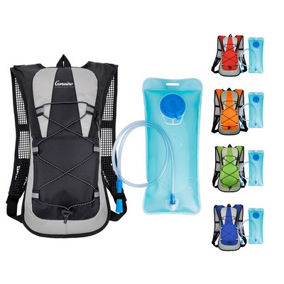 Outdoor Adventure Hydration Backpack with 2L Bladder